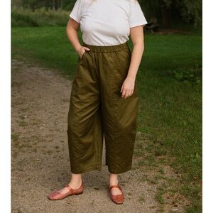 Tradlands Porch Balloon Pants in Olive